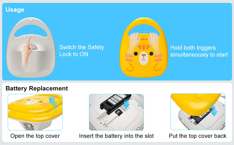 S6 Beginner-Friendly Kids Underwater Scooter with Buoyancy Aid