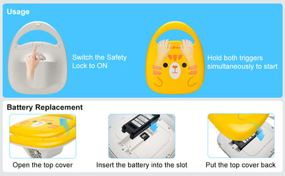 S6 Beginner-Friendly Kids Underwater Scooter with Buoyancy Aid